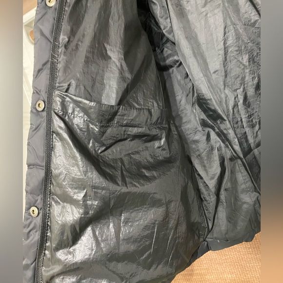 Lands End Down Puffer Coat Jacket women’s Size S (6-8) Black - Picture 7 of 13